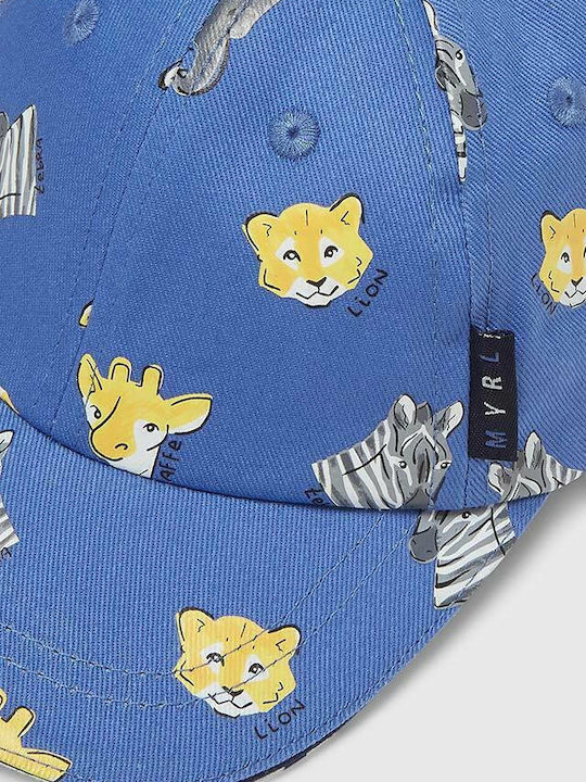 Mayoral Kids Fabric Cap Blue