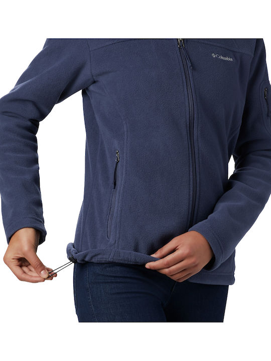 Fast Trek II Women's Cardigan with Zipper Blue