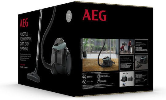 AEG AL61C2OG Aspirator 700W cu bol 1.6lt Neagră