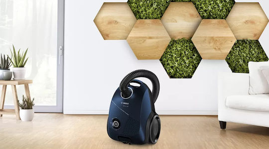 Bosch BGBS2BU1 Vacuum Cleaner 850W Bagged 3.5lt Blue