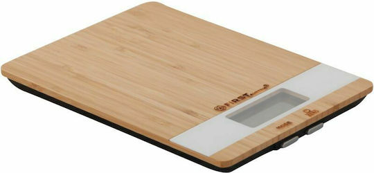 First Austria Digital Kitchen Scale Up To 5kg Brown
