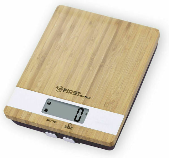 First Austria Digital Kitchen Scale Up To 5kg Brown