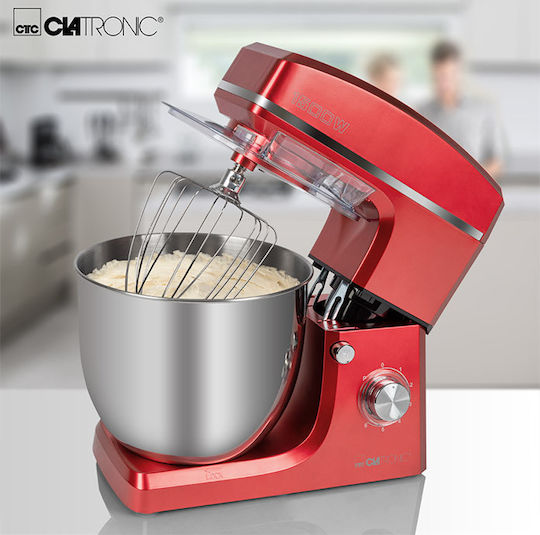 Clatronic KM3765 Stand Mixer 1500W with Stainless Mixing Bowl 10lt