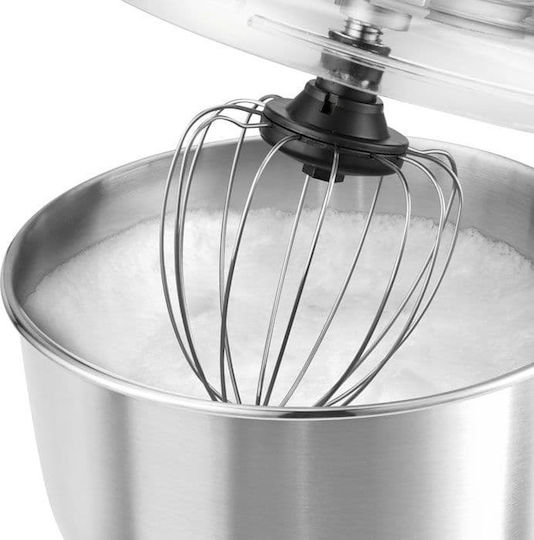 Bomann KM 6009 CB Mixer Planetar 1000W Cu Recipient Inox 5L Roșu