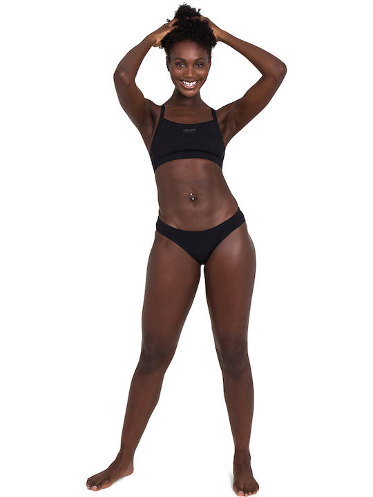 Essential Endurance Thinstrap Αθλητικό Set Bikini Μπουστάκι Μαύρο