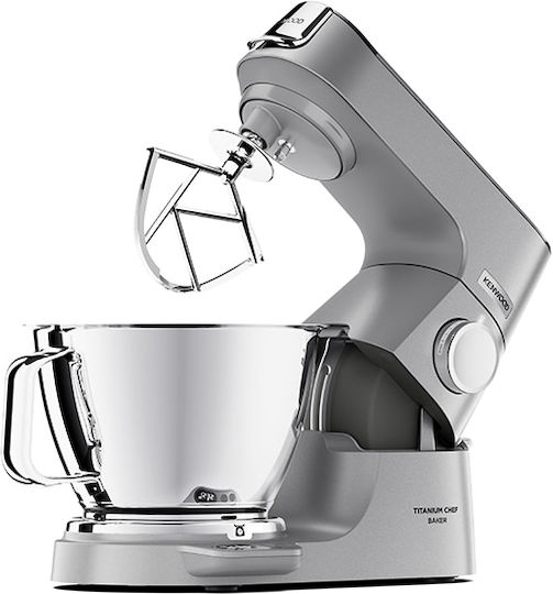 Kenwood Titanium Chef Baker Stand Mixer 1200W with Stainless Mixing Bowl 5lt