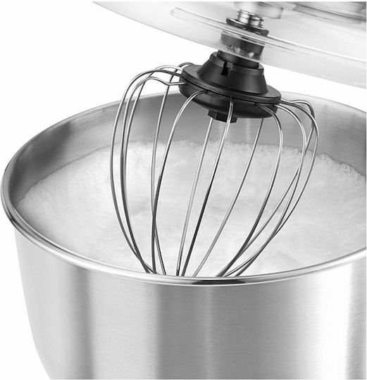 Profi Cook PC-KM 1197 Κουζινομηχανή 1200W με Ανοξείδωτο Κάδο 5lt Red