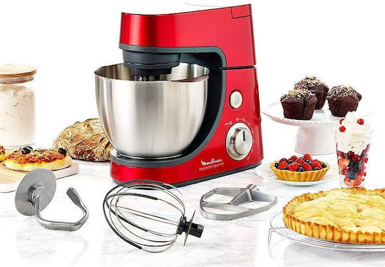 Moulinex Masterchef Kузиноμηχανή 900W Cu Bol Inox 4.6lt