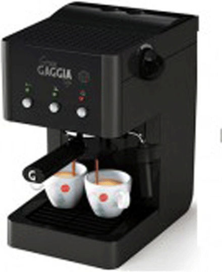Gaggia Style Automatic Espresso Machine 1025W Pressure 15bar for Cappuccino Black