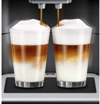Siemens Eq.6 Plus S500 Automatic Espresso Coffee Machine 1500W Pressure 19bar with Grinding Mill Black TE655319RW