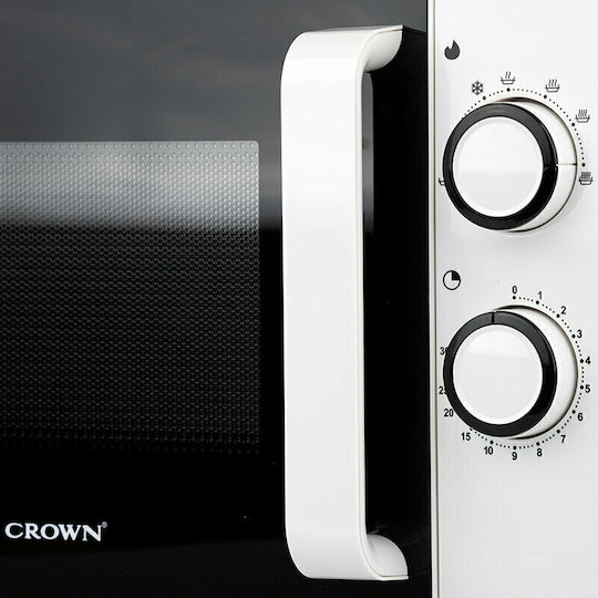 Crown Microwave Oven with Grill 20lt White
