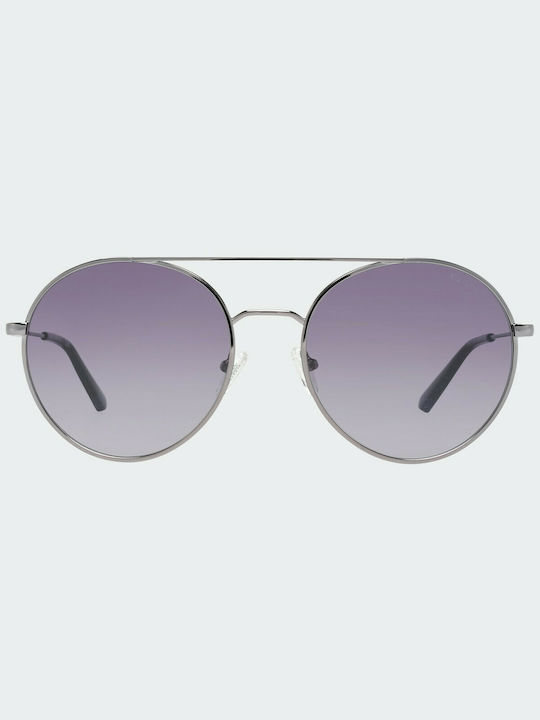 Gant Men's Sunglasses with Silver Metal Frame GA7117 08B