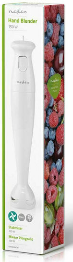 Nedis Handmixer mit Kunststoff-Stab 150W Weiß