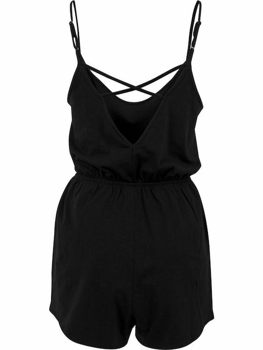 Women's Black One-piece Shorts
