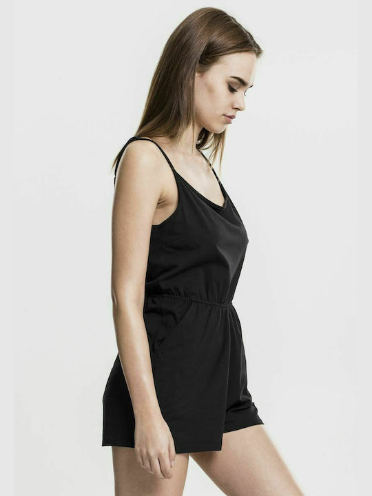 Women's Black One-piece Shorts
