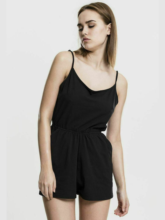 Women's Black One-piece Shorts