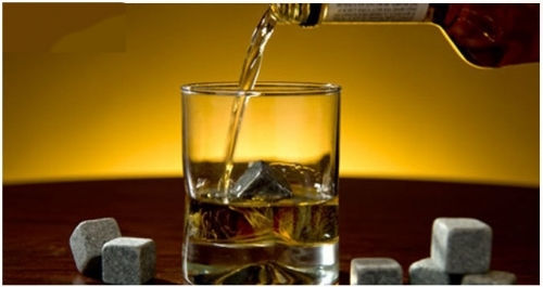 Whisky Stones Διακοσμητικά Παγάκια Πέτρινα 9τμχ