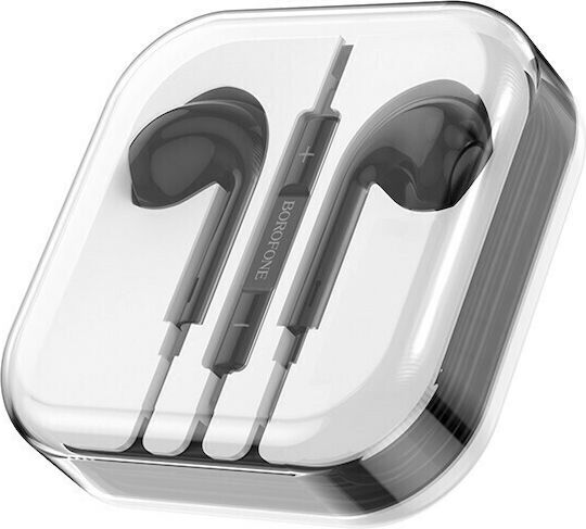 Borofone BM30 Earbuds Freihändig Kopfhörer mit Stecker 3.5mm Schwarz