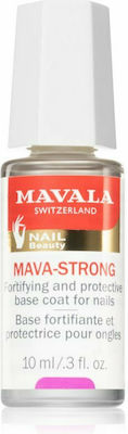 Mavala Switzerland Mava-Strong Nail Hardener with Vitamins & Keratin with Brush 10ml