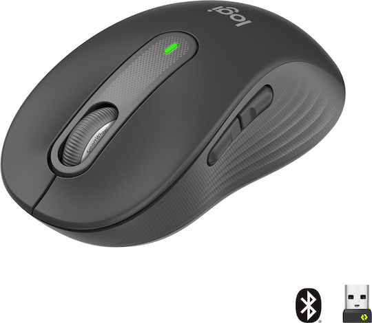 Logitech Signature M650 L Ασύρματο Bluetooth Ποντίκι Graphite