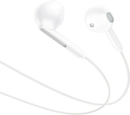 Borofone BM63 Melodic Handsfree cu două căști cu mufă 3.5mm Alb