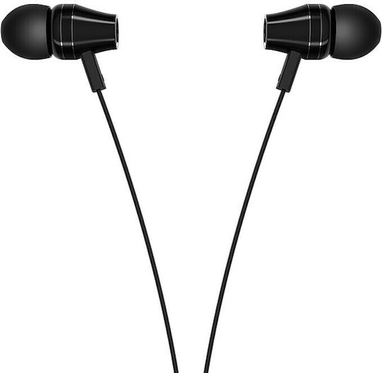 Borofone BM38 In-ear Handsfree με Βύσμα 3.5mm Μαύρο