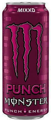 Monster Punch Energy-Drink Mixxd mit Kohlensäure in Kiste 500ml