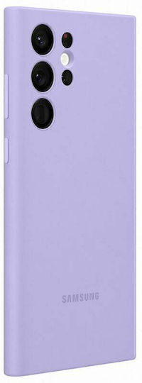 Samsung Silicone Cover Back Cover Silicon Lavanda (Galaxy S22 Ultra 5G)