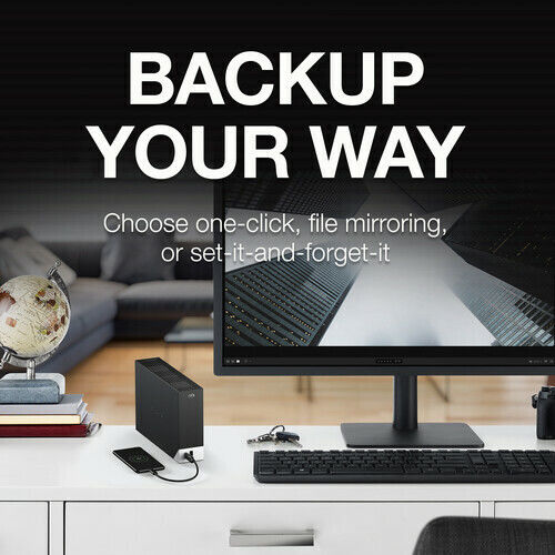 Seagate One Touch Hub USB 3.0 External 3.5" HDD 10TB Black
