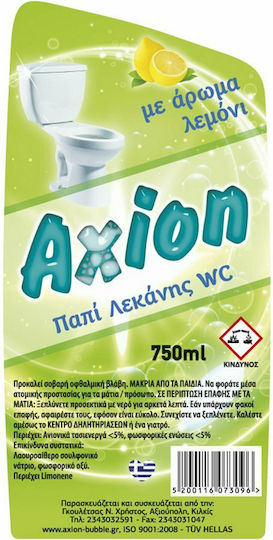 Axion Cleaning Gel Toilet with Scent Lemon 750ml