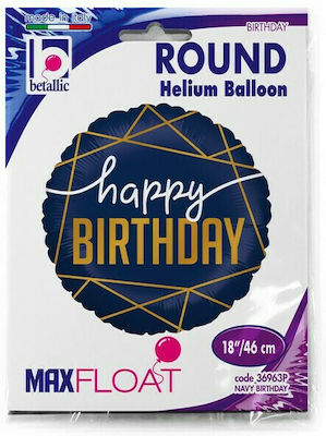 Birthday-Celebration Balloon 46cm Navy