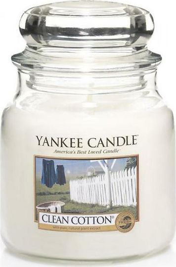 Yankee Candle Signature Αρωματικό σε Βάζο Clean Cotton Yankee Candle Signature Αρωματικό σε Βάζο Clean Cotton