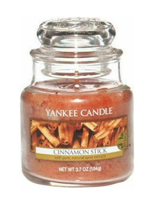 Yankee Candle Duftkerze Gefäß mit Duft Zimtstange Orange 104gr 1Stück