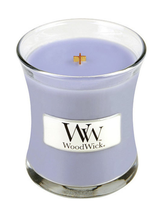 WoodWick Scented Candle Jar with Scent Lavender Spa Purple 275gr 1pcs