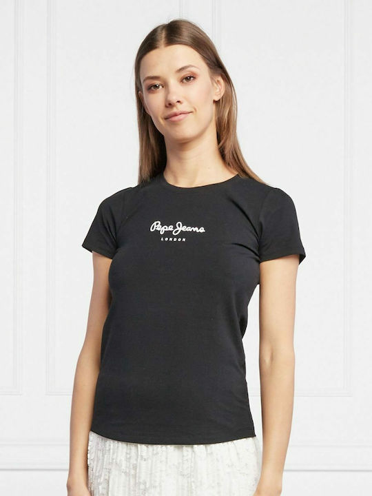 New Virgina Women's T-shirt Black