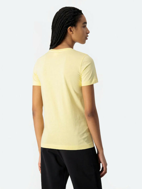 Champion Women's Athletic T-shirt Yellow