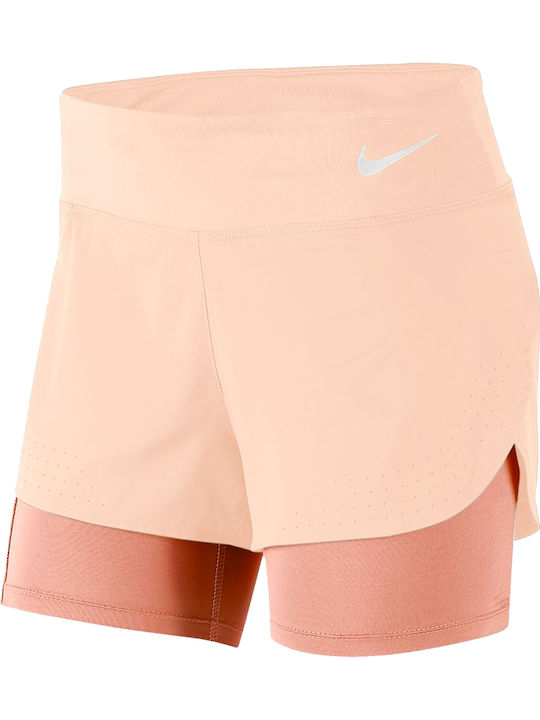 Nike Eclipse Αθλητικό Γυναικείο Σορτς Ροζ
