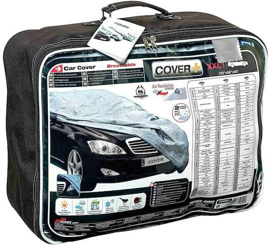 Car+ Cover+ Covers for Car 463x173x143cm Waterproof XXLarge for Sedan