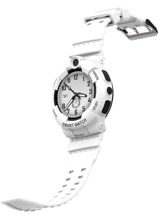 Wonlex Παιδικό Smartwatch KT25 4G με GPS & Κάμερα Λευκό