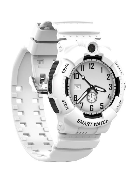 Wonlex Παιδικό Smartwatch KT25 4G με GPS & Κάμερα Λευκό