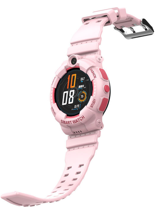 Wonlex Smartwatch Pentru Copii 4G Cu GPS Și Cameră Roz