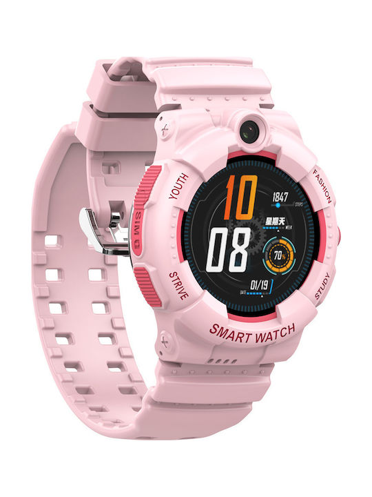 Wonlex Smartwatch Pentru Copii 4G Cu GPS Și Cameră Roz