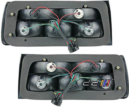 Reliable Auto Parts Πίσω Φανάρια Led για BMW Σειρά 3 / E30 M40 87-90 2τμχ