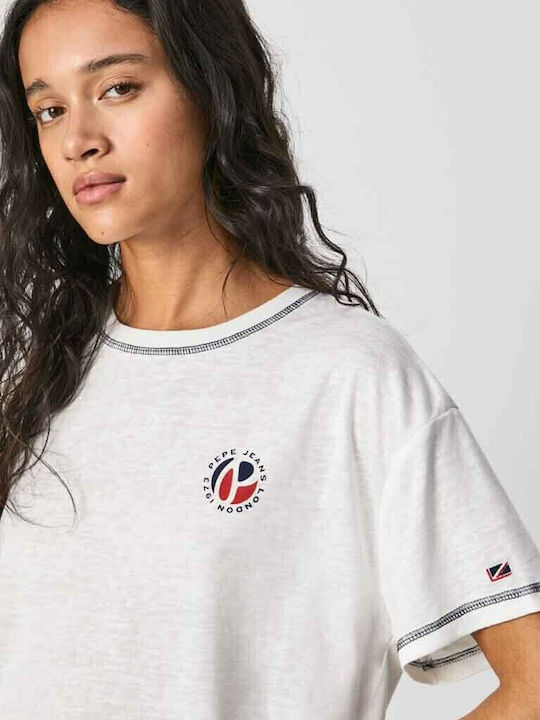 Chantal Bluze Damă T-shirt Alb