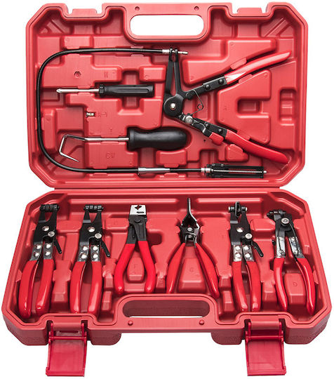 Workshop Pliers Collar clamps 9pcs