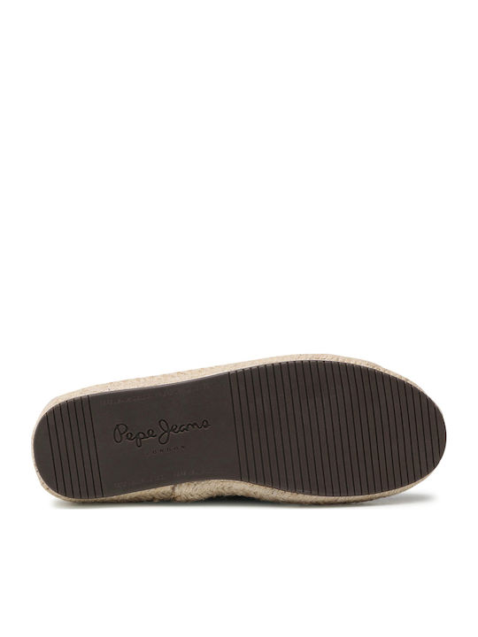 Tourist Deck Leather Men's Espadrilles Ocean