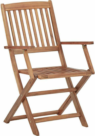 Set Sala De Mese Pentru Exterior 5 Piese Din Acacia