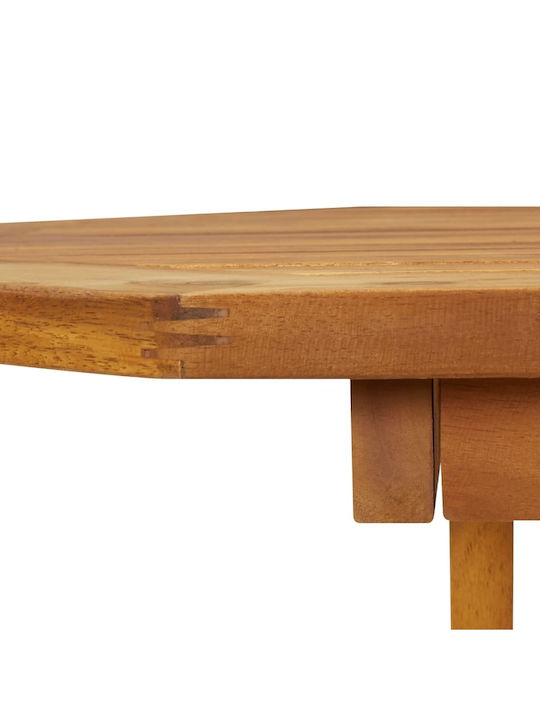Set Sala De Mese Pentru Exterior 5 Piese Din Acacia