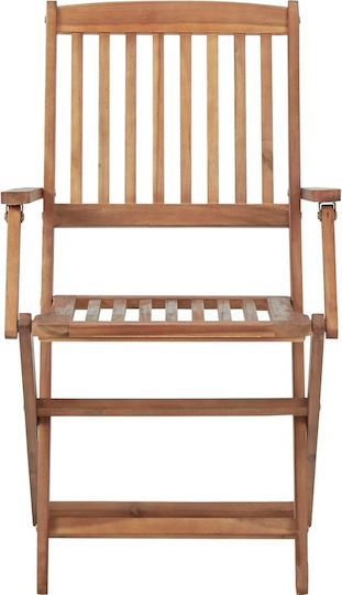 Set Sala De Mese Pentru Exterior 5 Piese Din Acacia