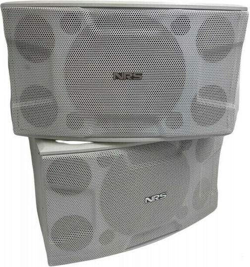 Σετ Ηχεία Εγκαταστάσεων 185W με Bluetooth 38x55x64εκ. Γκρι
